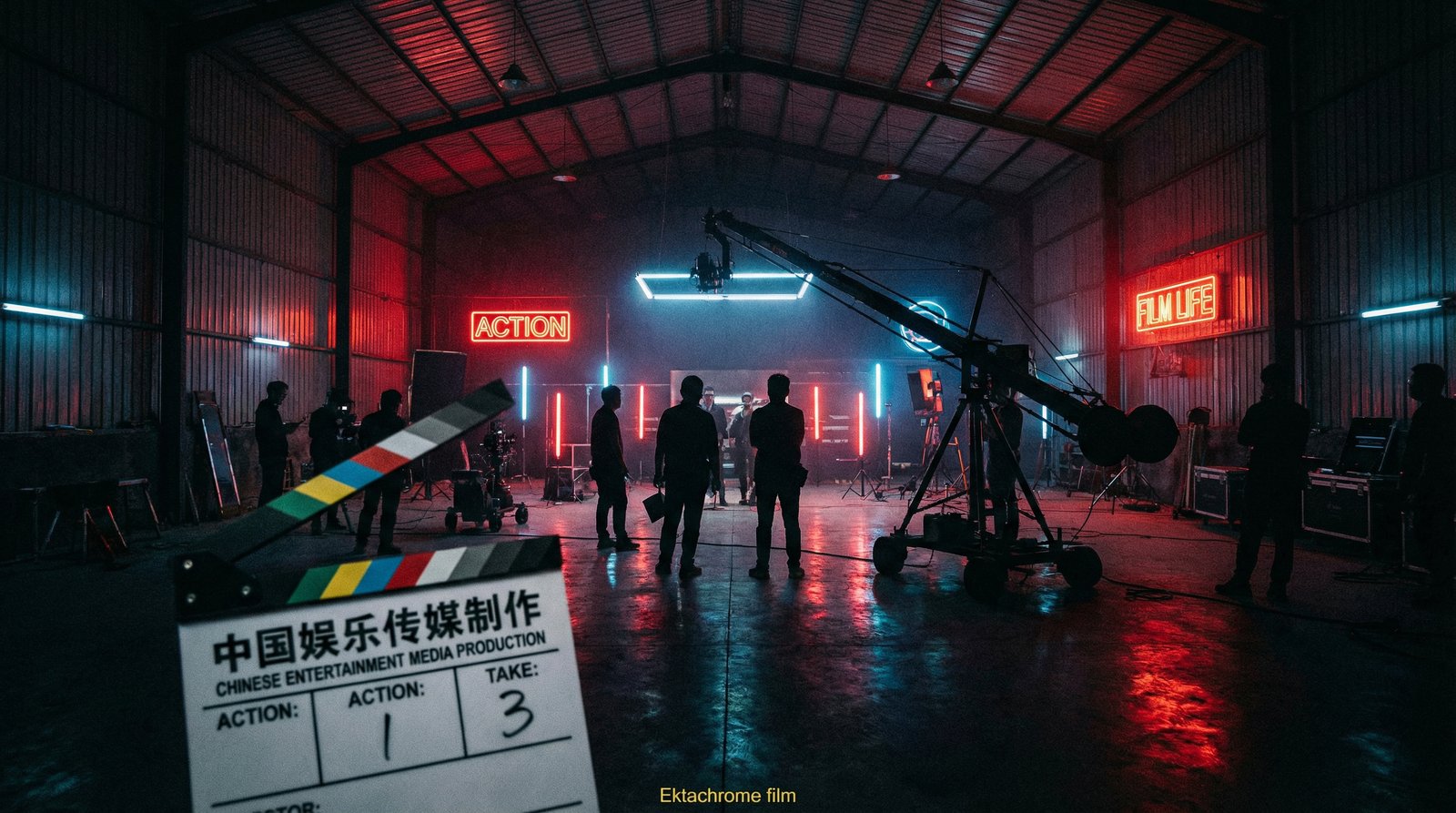 DeepSeek影视传媒视频制作现场